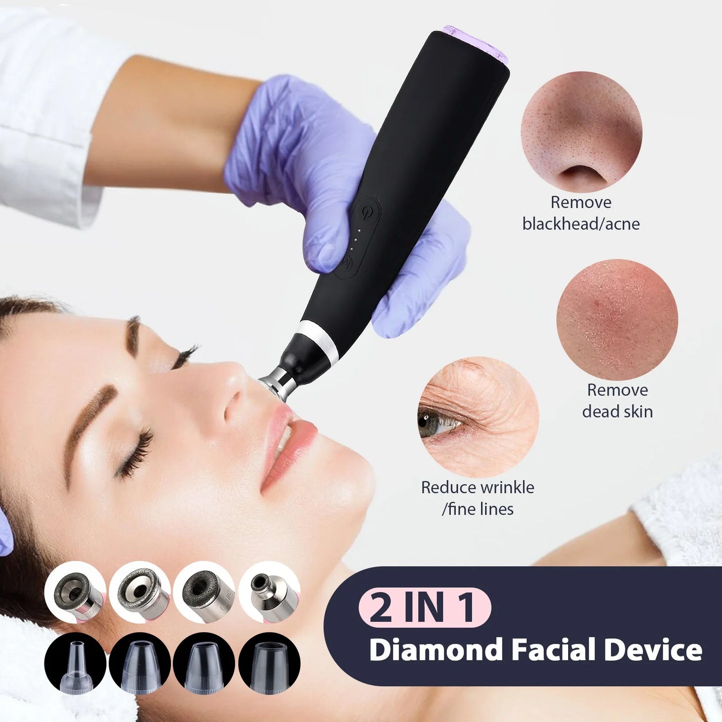 Portable Diamond Microdermabrasion Machine